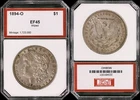 1894-O Morgan Silver Dollar - XF+ Details