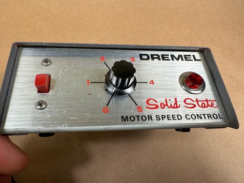 Dremel Model 219-2 Table Top Motor Variable Speed Control Solid State - Works - Bild 3 von 8