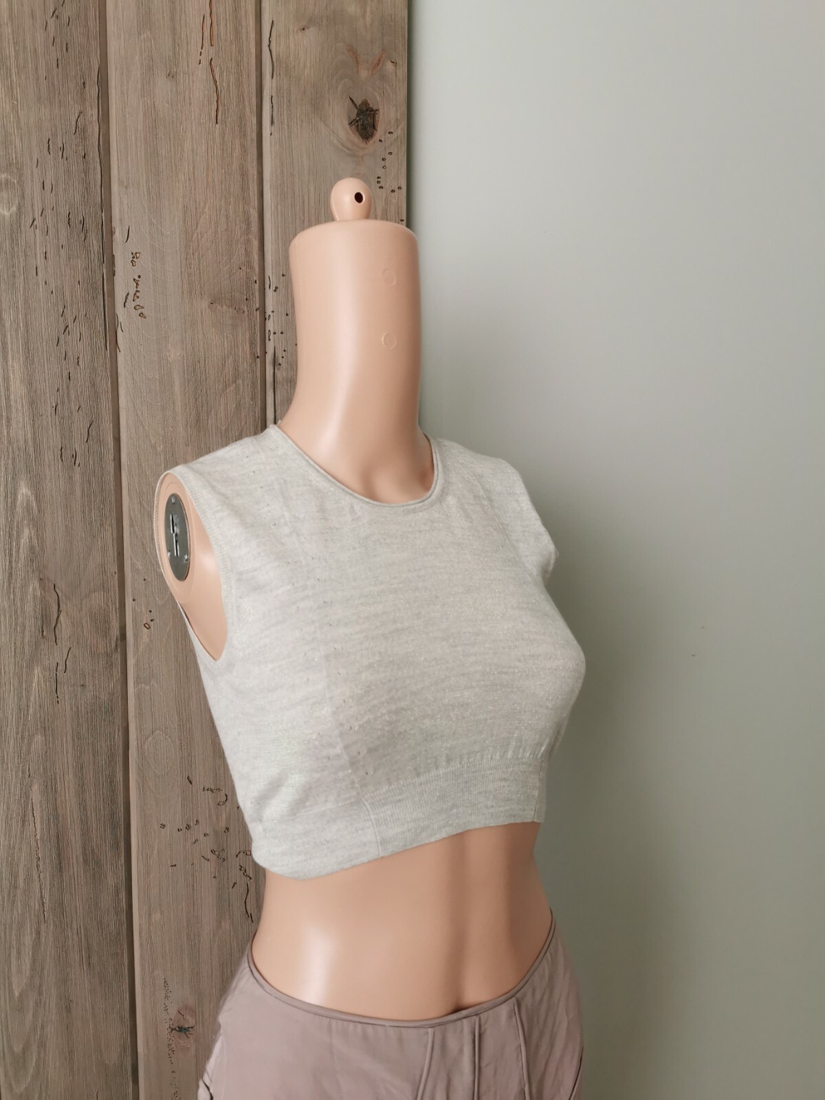 TOP VINTAGE RITAGLIATO YVES SAINT LAURENT SXS da collezione