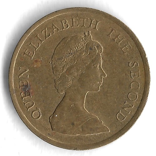 1983 Hong Kong 10 Cents World Coin - KM# 49 - 第 2/2 張圖片