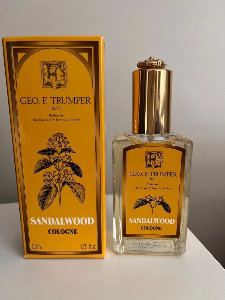 Geo F. Trumper Sandalwood Cologne - 50 ml (open box) - Image 3 of 3