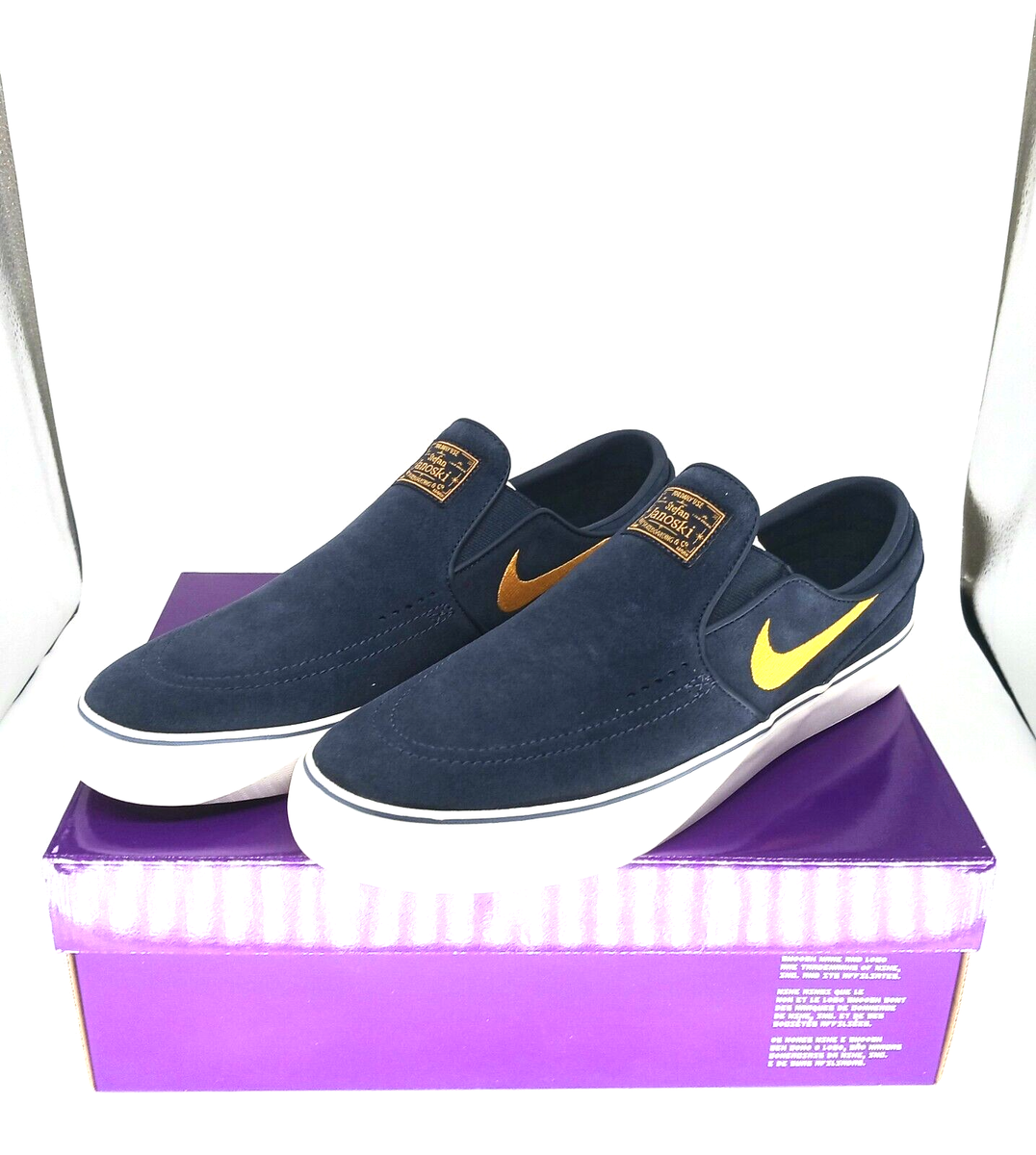 Nike SB Janoski+ Slip FN5893-401 Thunder Blue/Sail/Sundial Men