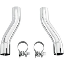 Vance & Hines - 16785 - Tri-Glide Adapter Kit for Dual Headers (Chrome)