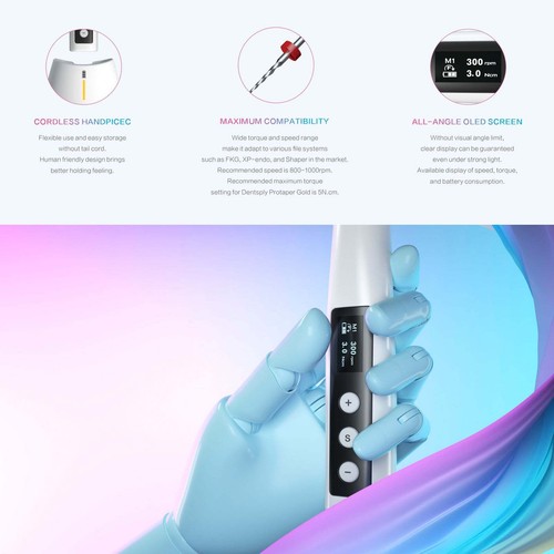 Pájaro carpintero Ai-Pex+E COM+Apex Locat buscador de conductos radiculares con raíz dental de prueba de pulpa - Imagen 5 de 27