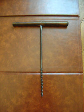 Anciennes Tarière à bois de 12 mm, Menuisier métiers du bois,  40x30 cm Fruitier