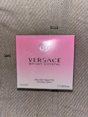 Versace BRIGHT CRYSTAL 1.7oz Women's Eau de Toilette Spray | Sealed W/ Fast Ship