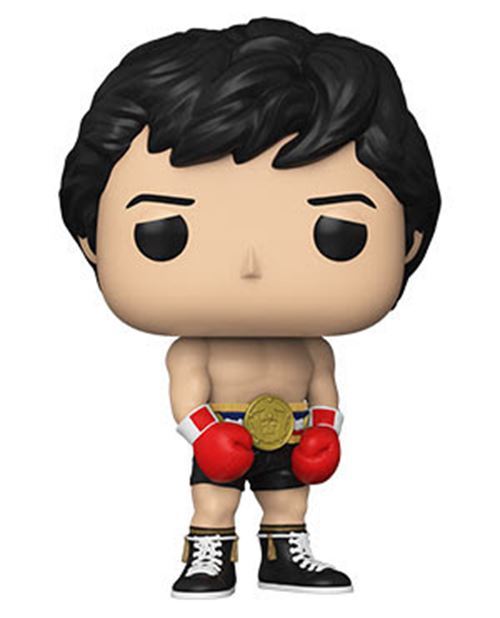 Rocky Balboa Con Cinturón Dorado Funko Pop - Rocky 45Th - Películas