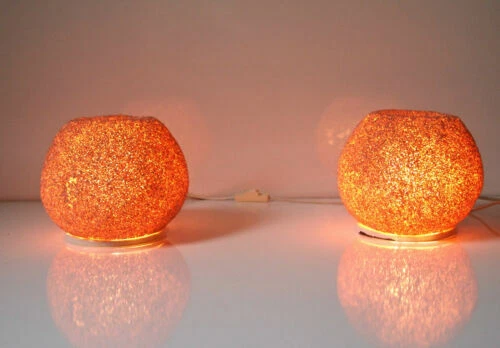 Éclairage et lampes du XXe siècle orange