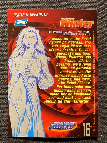 Star Wars Finest 1996 Topps Chromium Trading Cards + Refractor & Chase - Singles - Picture 33 of 358