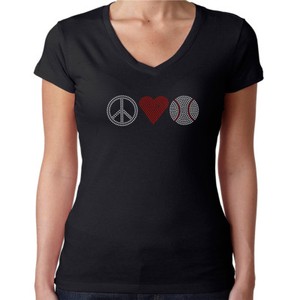 womens fitted baseball tee