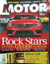 MOTOR CAR MAGAZINE May 2012 *ROCK STARS - FASTER LOUDER HARDER* #D