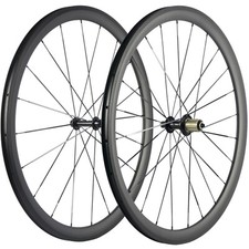 Discount 700C Factory Sale Carbon Wheelset Clincher 38mm Carbon Wheel Road Bike
