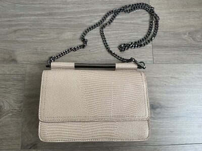 Snakeskin Topshop Crossbody Topshop Beige Crossbody Clutch Bag