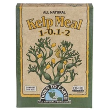 Down to Earth Organic Kelp Meal Fertilizer Mix 1-0.1-2