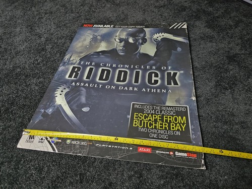 The Chronicles of Riddick: Assault on Dark Athena Store Display Poster 22×28 - Picture 8 of 9