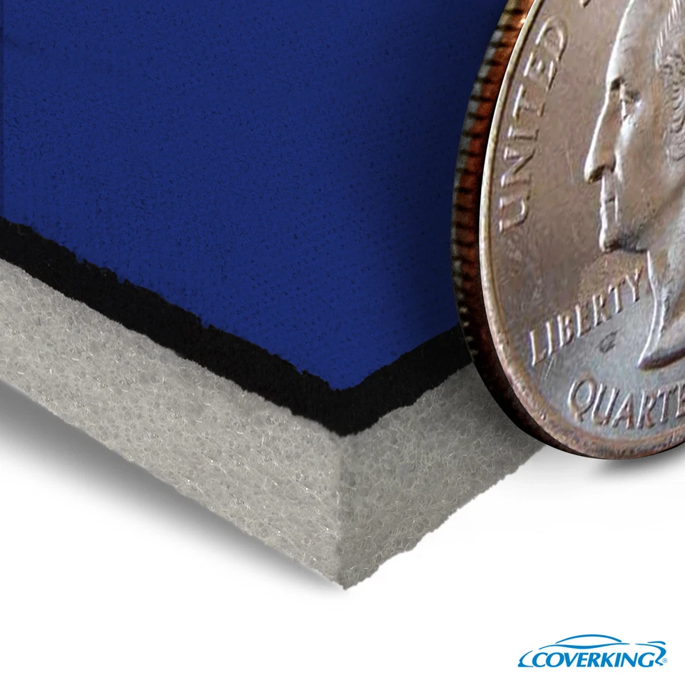 Подлинные неопреновые СИНИЕ чехлы на сиденья 2017 Jeep Wrangler JK от Coverking - Изображение 4 из 4