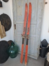 A9035 Alte Holzski | SKIER | SKI um 1950 | RAR | Super Winter Deko | ANTIK 169cm