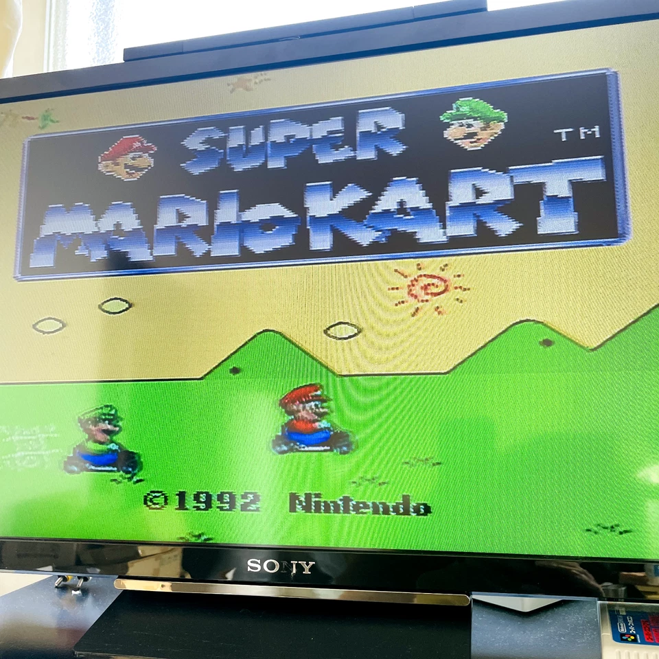 Super Mario Kart Nintendo Super Famicom 1992 Japanese Version SHVC-MK Racing - Image 3 of 4