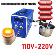 Riscaldatore a Induzione Forno di Fusione Macchina di Riscaldamento a Induzione 2000W/3000W