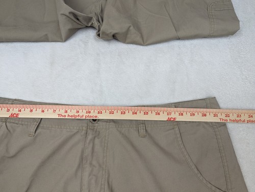Revolution 1688 Men's Size 40 Beige Khaki Casual Shorts with pockets Lot Of 2 - Picture 7 of 14