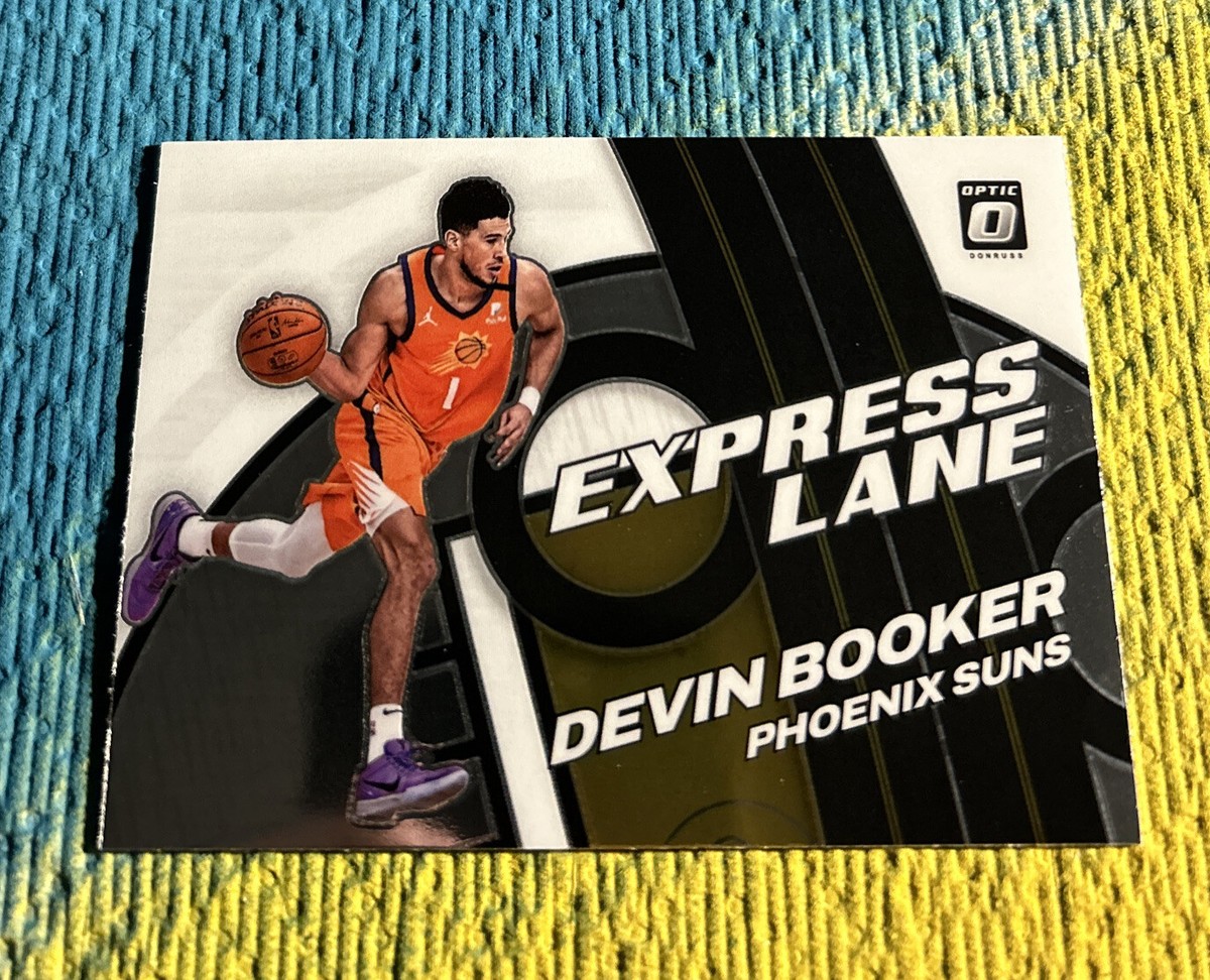 2021-22 Donruss Optic Express Lane #18 Devin Booker ~ Phoenix Suns