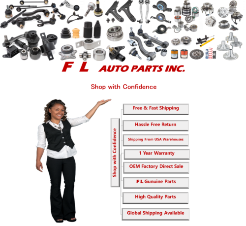 For Cadillac SRX 2010-2016 Driveshaft Center Support Bearing Front & Rear PAIR - Picture 6 of 6