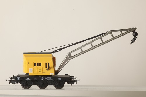 Märklin  H0  4611  Kranwagen Krupp Ardelt gelb mit kleinem Haken (202440) - Bild 2 von 5