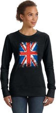 Buy Cool Shirts Union Jack Ladies Sweatshirt