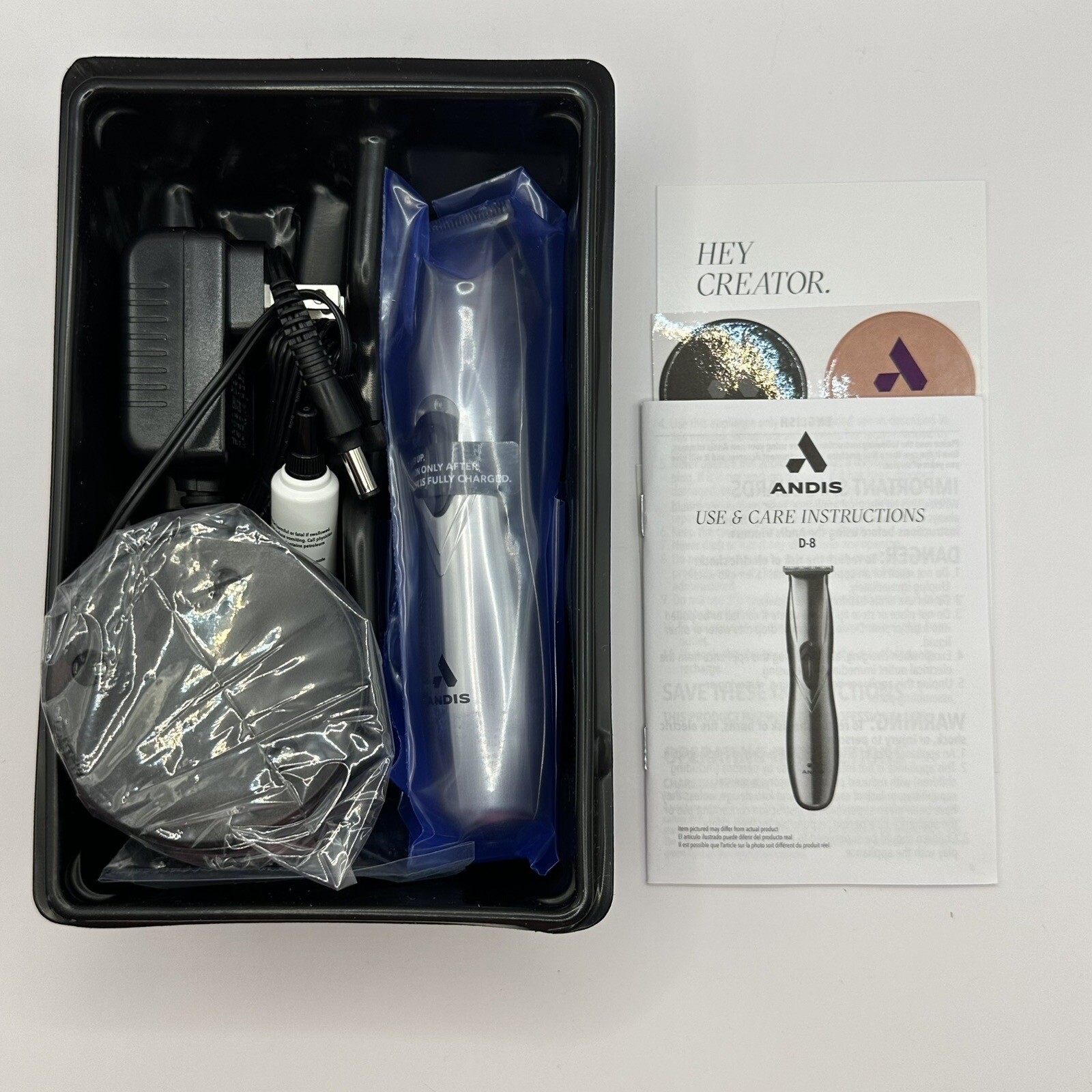 NEW Andis Slimline Pro D-8 Li Cord / Cordless Lightweight Trimmer 32810 32400