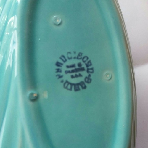 Vintage Franciscan Coronado Ware Swirl Teal Candy Olive Dish Oblong - Picture 6 of 10