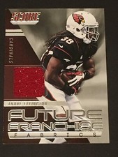 ANDRE ELLINGTON- 2014 Score Future Franchise Fabrics Jersey Relic-Cardinals