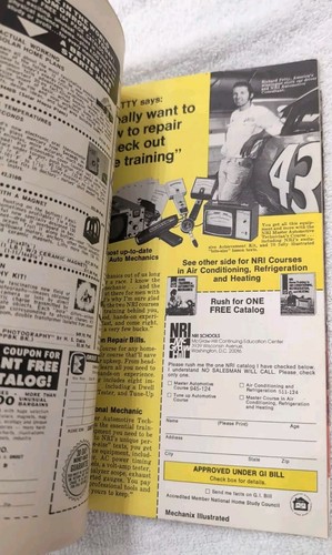 Vintage Mechanix Illustrated Popular Mechanics Magazine 1970s Lot of 2 VG Crafts - Picture 8 of 12