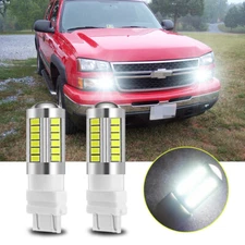 3157 LED White Daytime Running Light Bulb DRL for Chevy Silverado 1500 2000-2007