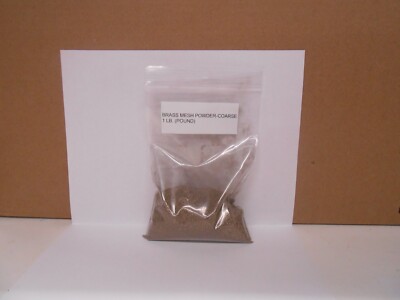 Brass Metal Powder-Coarse Grit-1 lb.