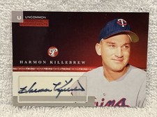 RARE 2005 Topps Pristine UC Personal Endorsements Harmon Killebrew AUTO'D Card!!
