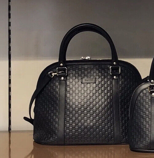 Gucci Micro MEDIUM SIZE BIG DOME GG Top Handle Leather Gucci Micro MEDIUM SIZE BIG DOME GG Top Handle Leather