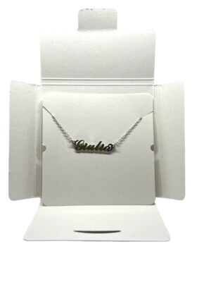 Collana personalizzata sole iniziale floreale argento 925 - Aismée