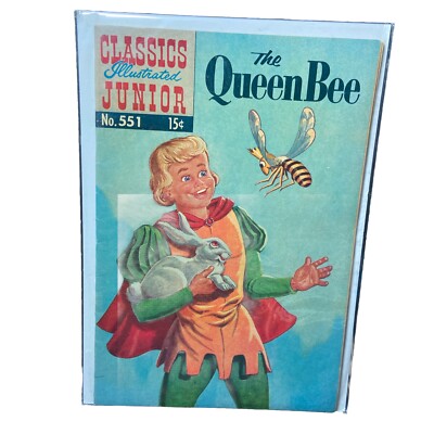 Classics Illustrated Junior Comic - THE QUEEN BEE #551