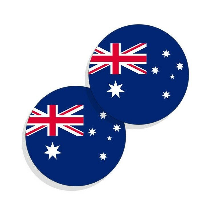 AUSTRALIEN Drapeau AUSTRALIE 110mm Sticker Autocollant x1+2 BONUS