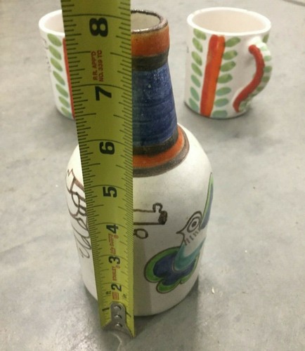 Vintage Collectors DeSimone Italian Original 2 Mugs and a Vessel 64' ! - Picture 11 of 12