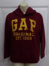 GAP KIDS Maroon Hoodie Size XL 12 Pull-Over Hooded Sweatshirt