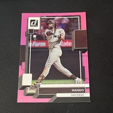 2022 Panini Donruss - Variation Holo Pink Nando #82 Fernando Tatís Jr.