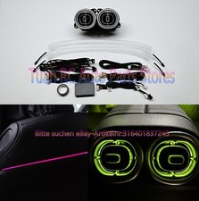 64 Farben Luftauslass hinten LED Umgebungslicht Sitzlehnenbeleuchtung f&uuml;r GLC