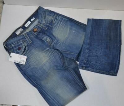 Jeans Energie steyenson trousers uomo scuro modello zampa effetto slavato