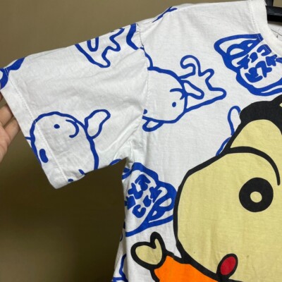 Crayon Shin chan Vintage 90s T-Shirt Anime Cartoon Japan Tees All
