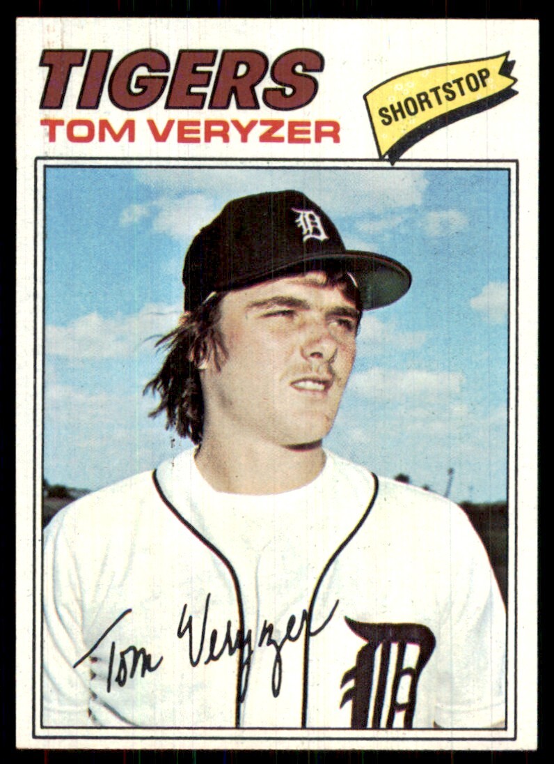 1977 Topps #145 Tom Veryzer Detroit Tigers