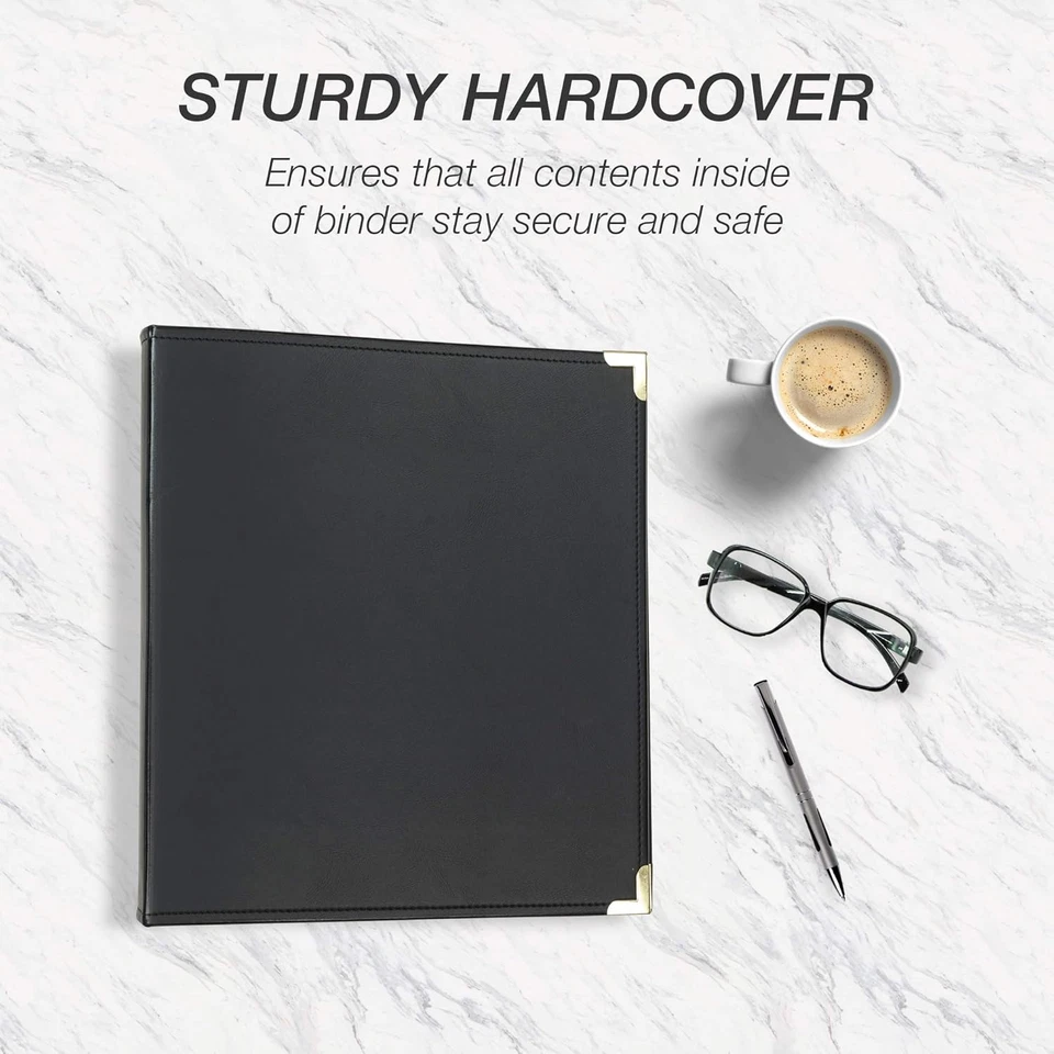 Samsill 15160 Classic Collection Executive Presentation 3 Ring Binder, 2 Inch Br - Image 4 of 4