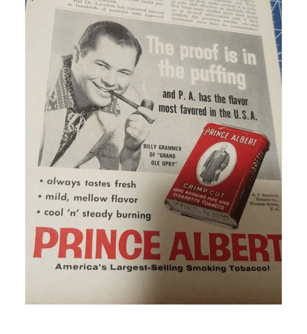 Prince Albert Print Ad 10