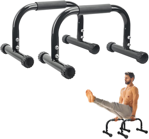 Parallettes Bars, Push up Bars Strength Training for Handstands, Full Planche &