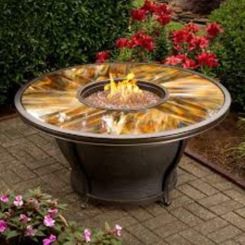 Oakland Living Moonlight Propane Gas Fire Pit Table Oaa2748 For